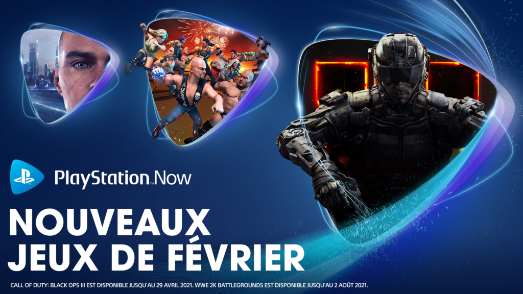 PlayStation Now février 2021